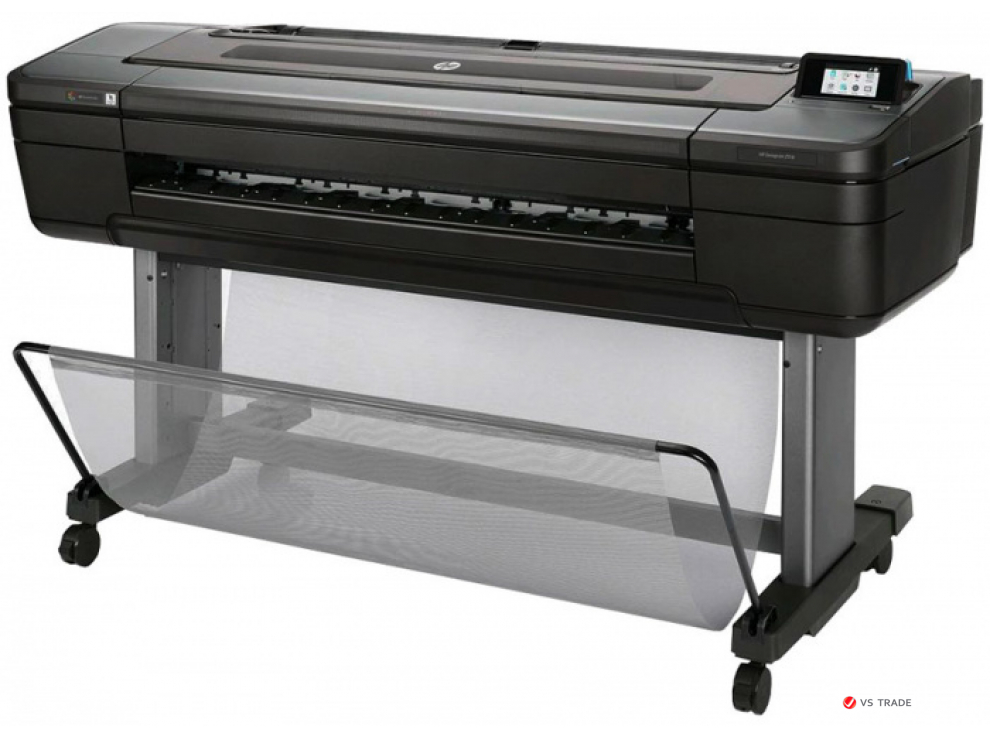 Плоттер HP W3Z72A DesignJet Z9+ 44" PostScript®" 9 карт., 2400x1200 dpi, 128 ГБ вирт., 500 ГБ, RJ-45, USB, авторезак