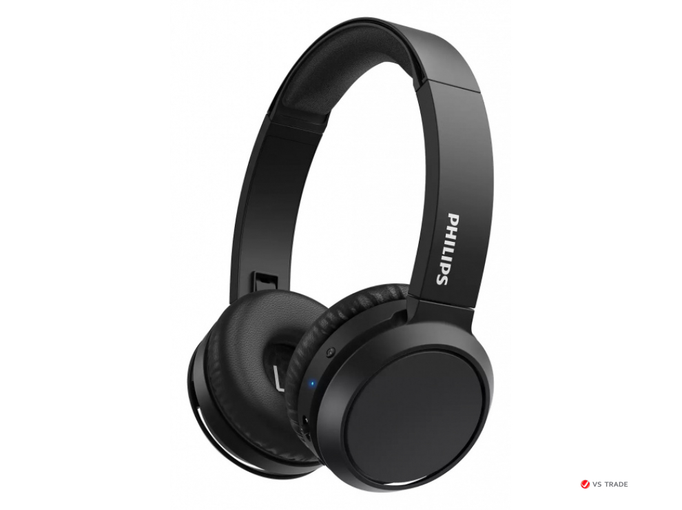 Наушники накладные PHILIPS TAH4205BK/00 Bluetooth 5.0/Время работы 29 ч/Bass Boost/быстрая зарядка