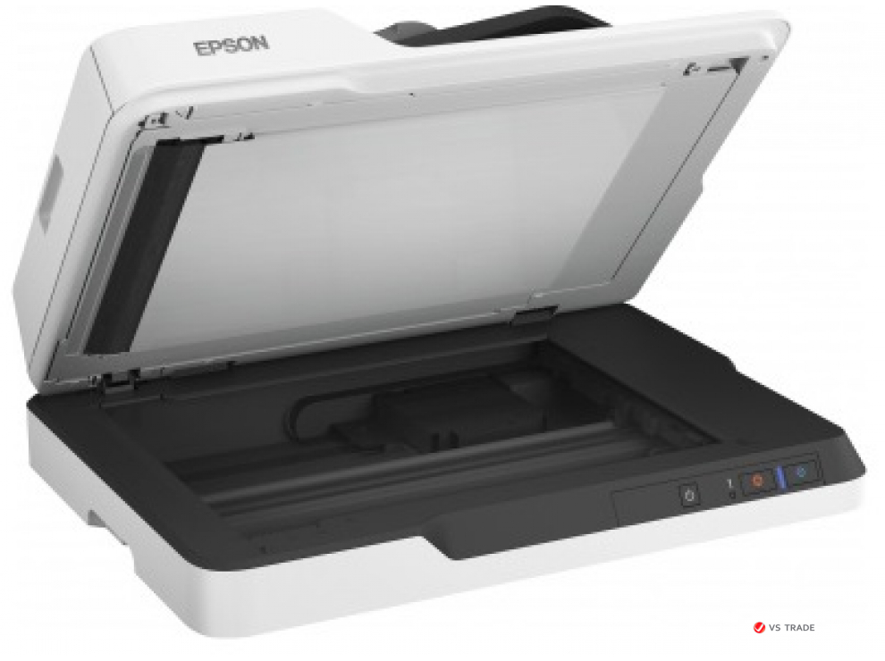 Сканер планшетный Epson WorkForce DS-1660W, А4,  25 стр./мин / 10 изобр./мин, CIS, USB, WIFI