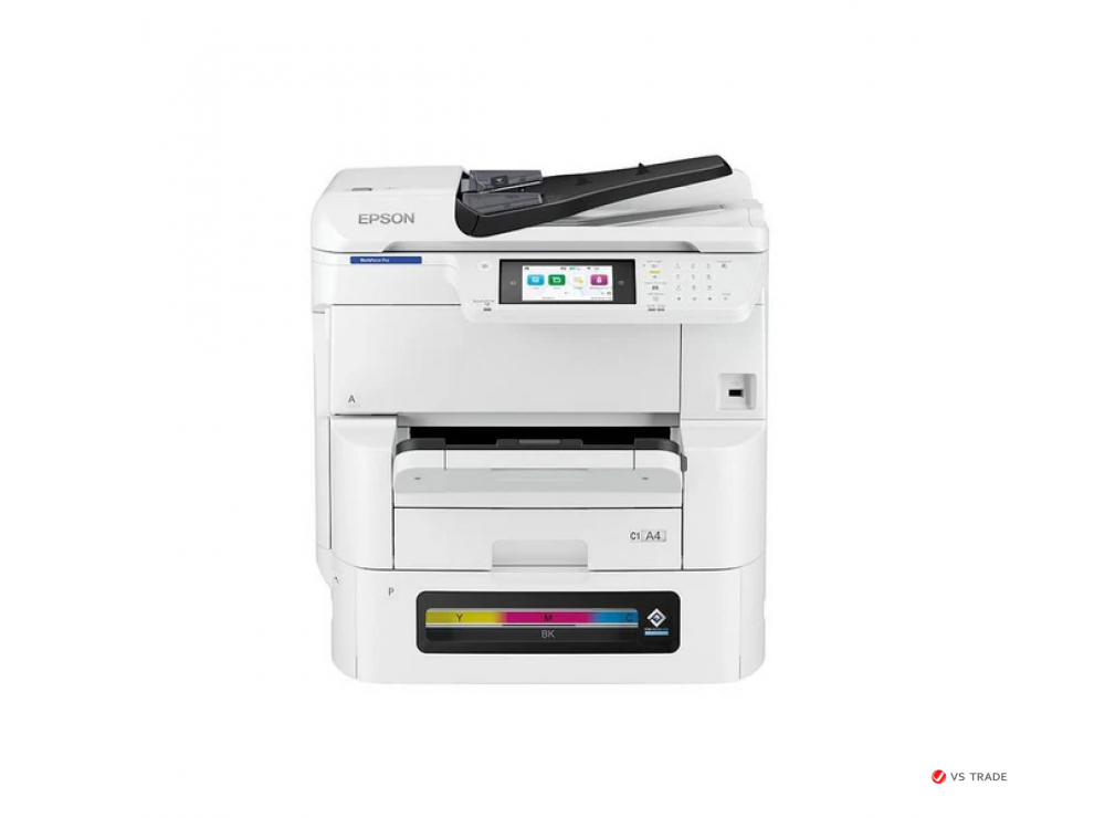 МФУ струйное цветное Epson WorkForce Pro EM-C8100RDW, А3+, до 25 стр/мин, WIFI, Ethernet, FAX