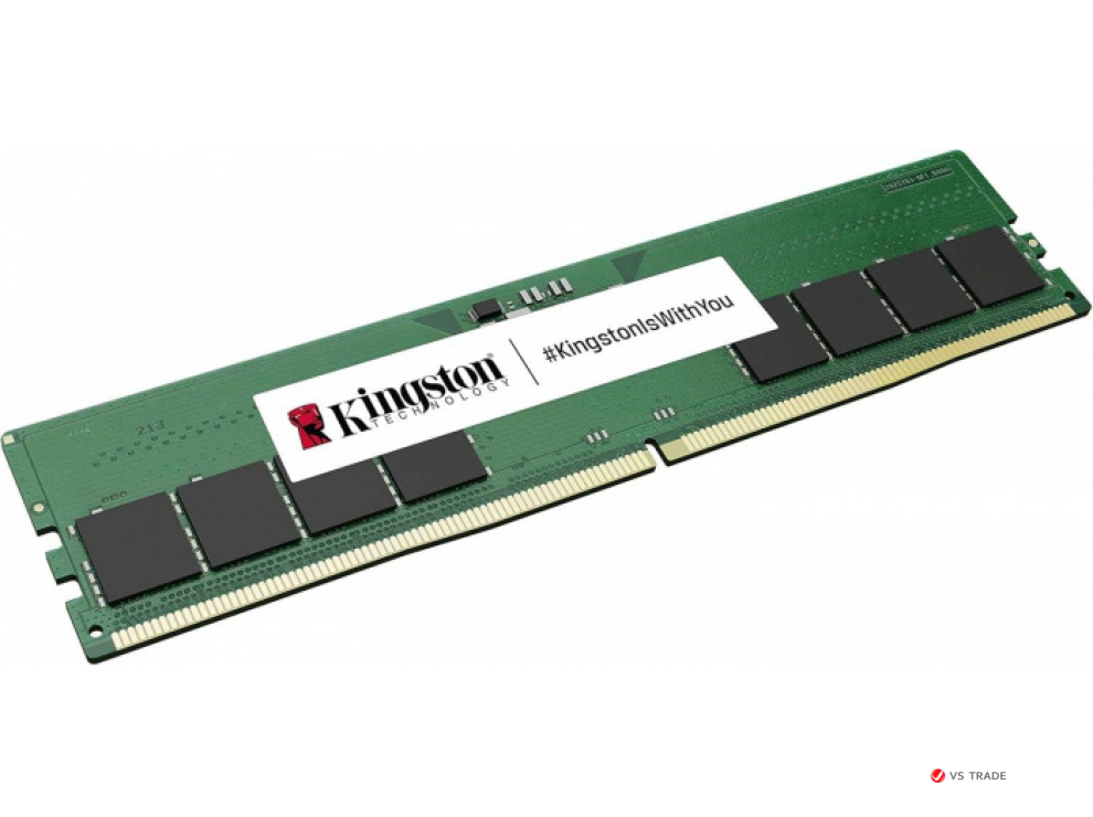 ОЗУ Kingston KVR DIMM 32GB DDR5 PC38400/4800MHz Kingston, KVR48U40BD8-32, Retail