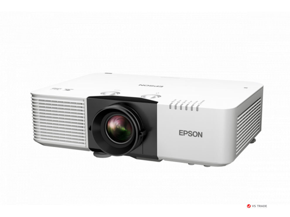 Проектор лазерный Epson EB-L890E V11HB24080, 3LCD, WUXGA, 8000LM, 5млн:1, 16:10, улучш 4К, USB, HDMI, Ethernet, WIFI