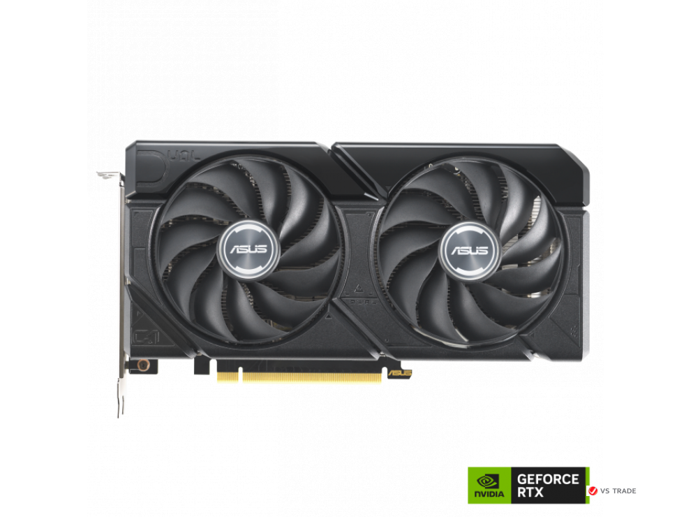 Видеокарта ASUS DUAL-RTX4060TI-O16G-EVO, 16Gb GDDR6/128-bit, 4352 CUDA, PCI E 4.0, HDMI, DisplayPort, BOX