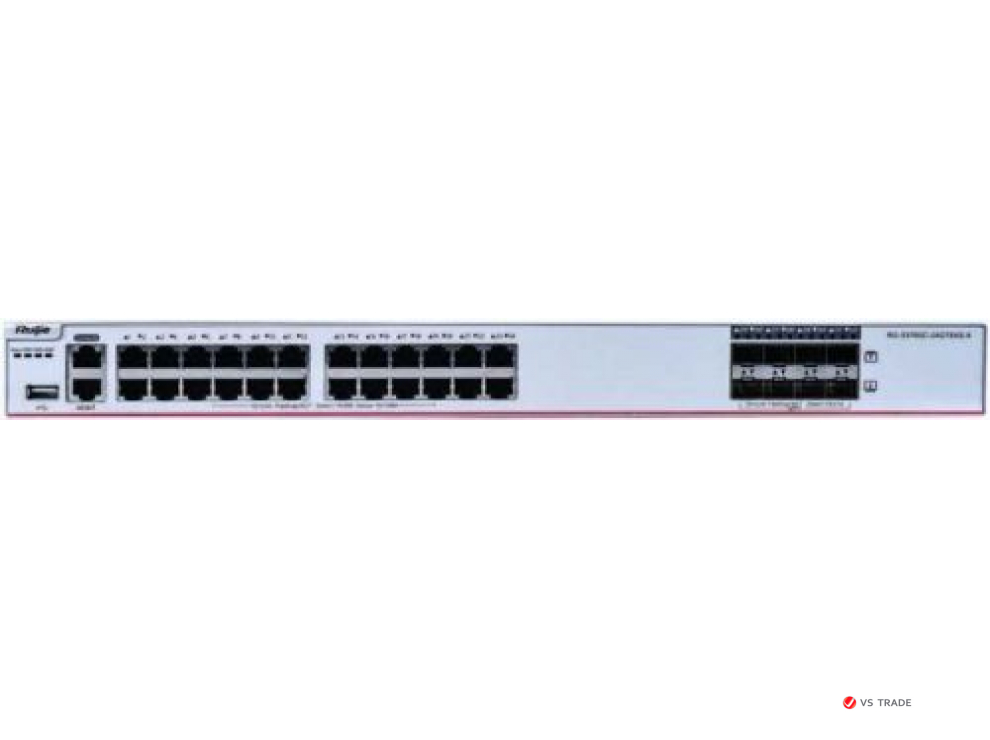 Коммутатор Ruijie RG-S5760C-24GT8XS-X L3 Managed (24x10/100/1000BASE-T, 8x1G/10G SFP+, 2 EMPTY power module slots)