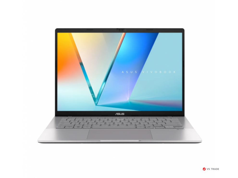 Ноутбук ASUS Vivobook S14 S3407CA-LY010/14 WUXGA 16:10/U7-255H 13T/DOS/D5 16G/1T PCIe/FHD IR/WiFi6+ BT5.3/70Wh