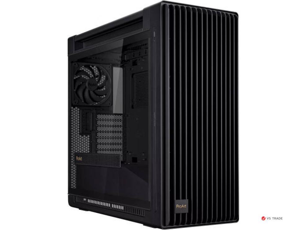 Корпус для PC ASUS PROART PA602 TG PWM BLACK, Mid TOWER, Tempered Glass, Black