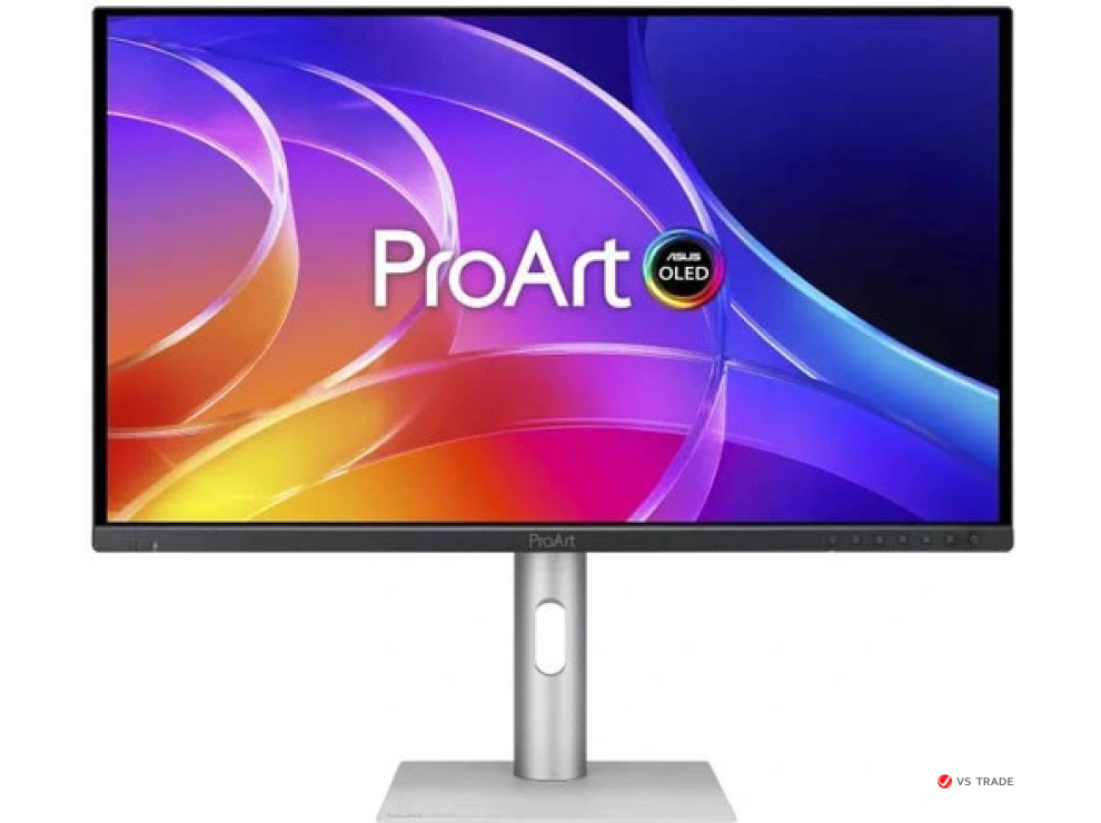 Монитор ASUS ProArt PA279CDV 27",QD-OLED,UHD(3840x2160x60Hz),250cd,5ms,99% DCI-P3,dE& 2,USB-C PD 96W,HDR10,2xDP,2xHDMI