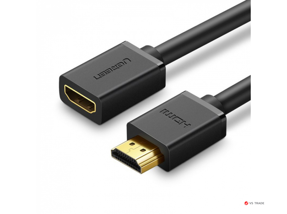 Кабель UGREEN HD107 HDMI M/F Cable 2m 10142