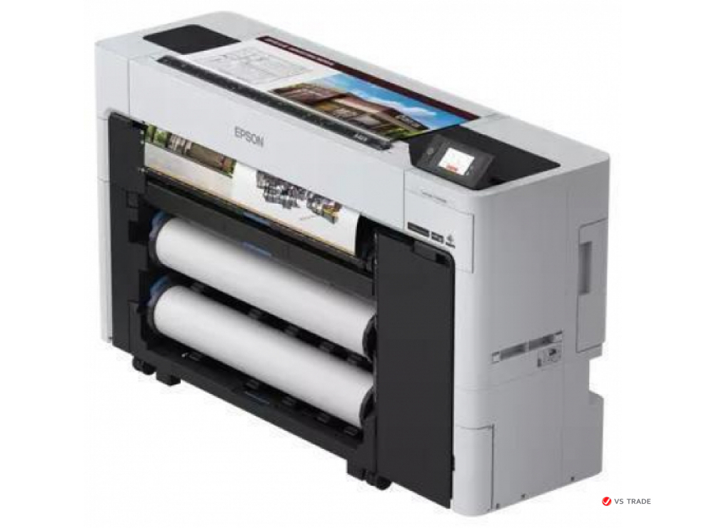 Принтер широкоформатный Epson SC-T3700D C11CH80301A0, A1 24quot; 610 mm, 16 сек/А1, Apple AirPrint, Bluetooth , USB,2 рулона