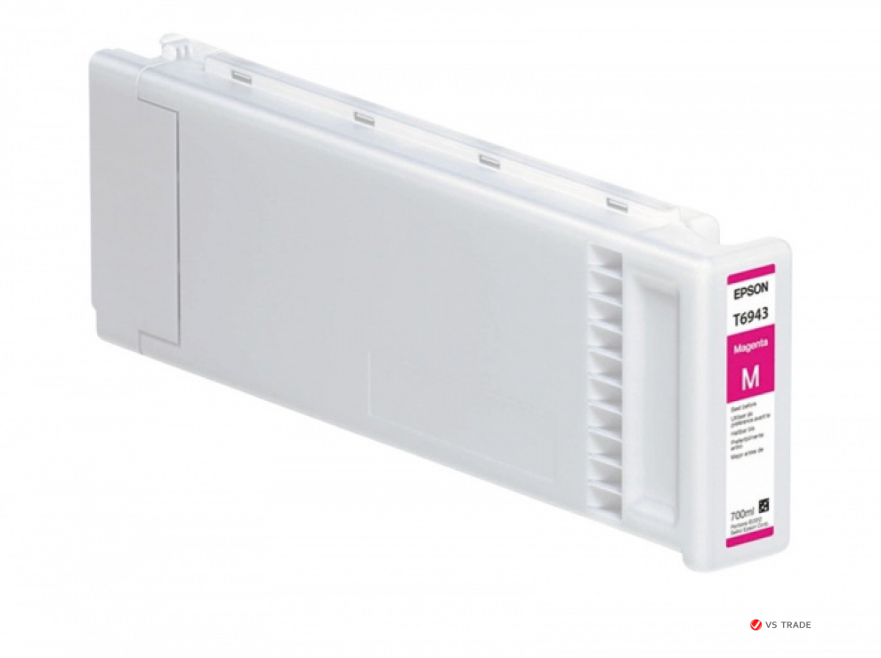 Картридж струйный Epson C13T69430N Magenta, 700 ml/ЖЕЛТАЯ НАКЛЕЙКА