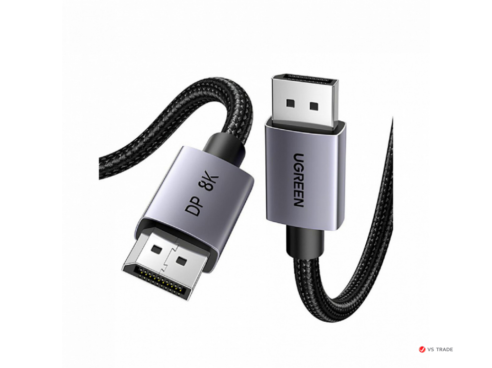 Кабель Ugreen DP120 DisplayPort 8K, 2m 25905