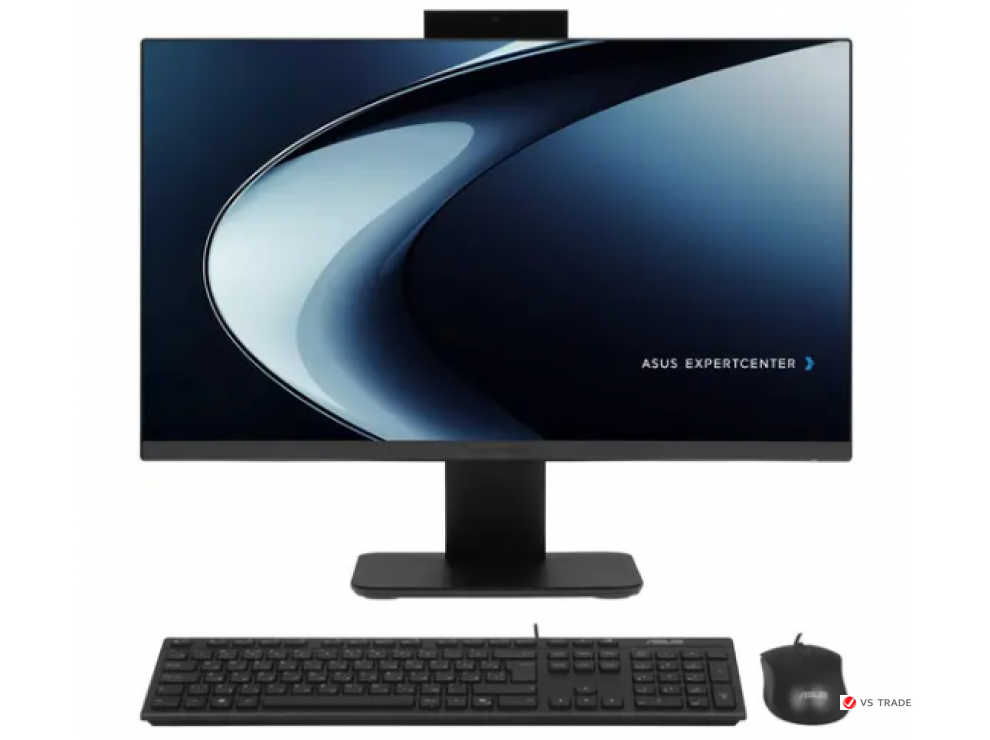 Моноблок ASUS P440VAK-BPCB740/Black/23.8 FHD/C5 210H/16G D5/512G PCIE G4/Wi-Fi 6 + BT 5.4/5M + IR/120W/WL kb&ms/DOS/2yw