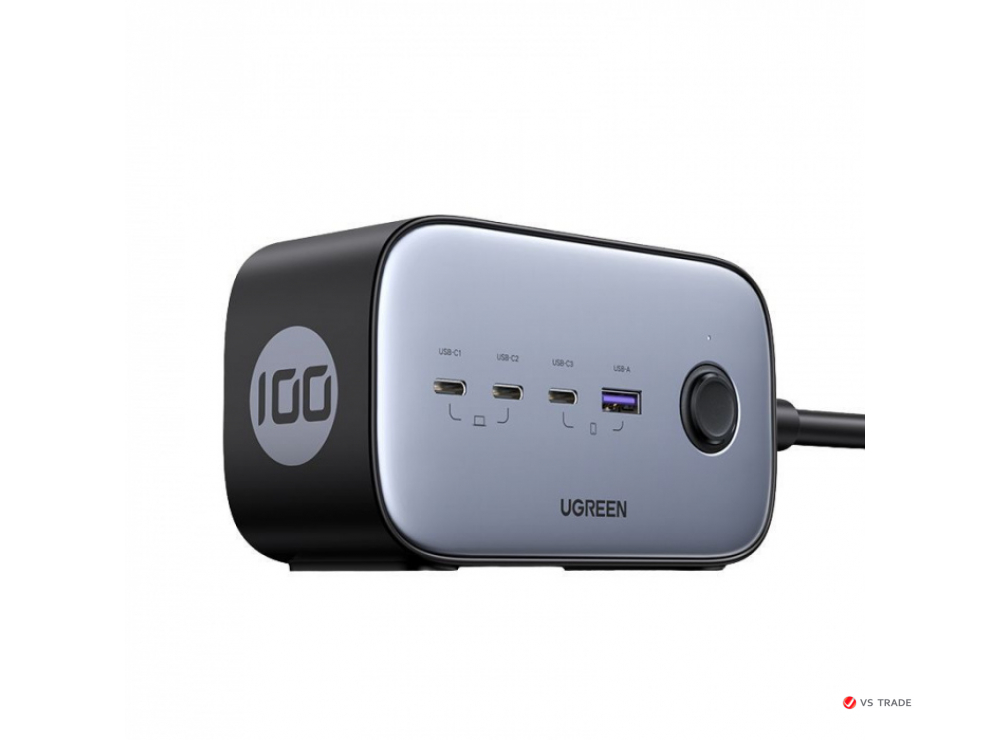 Сетевое зарядное устройство Ugreen CD270 100W Nexode Power Strip (3C1A) 60167