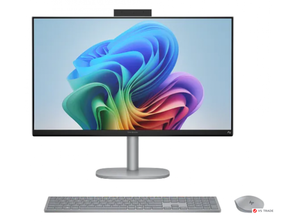 Моноблок HP OmniStudio X 27-cs1014ci U5-226V,16G D5,512G PCIe,Arc,NT 27 FHD IPS,W11,Meteor Silver,F720p,5MP IR,1yw