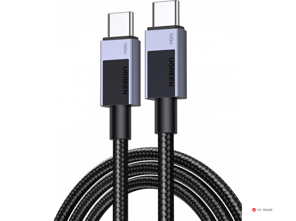 Кабель Ugreen L512  USB-C to to USB-C PD Fast Charging 2m 45064