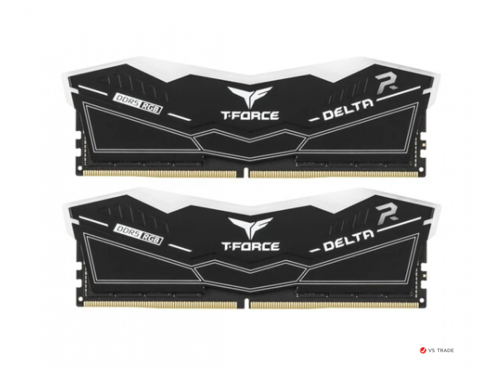 Набор модулей памяти Team Group T-FORCE DELTA RGB, DIMM DDR5, 64Gb (32Gbx2), 6000MHz, CL38, 1,35v, FF3D564G6000HC38JDC01