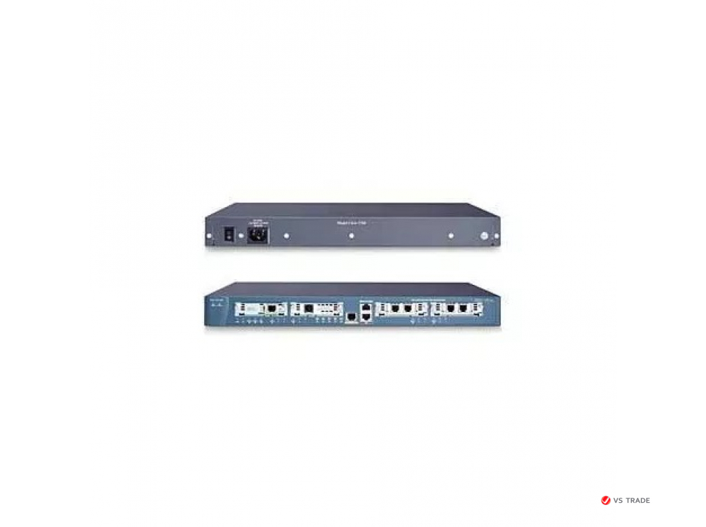 Маршрутизатор Cisco 1760 10/100 Modular Access Router with 2WIC/2VIC, 2VIC slots, 19-inch chassis