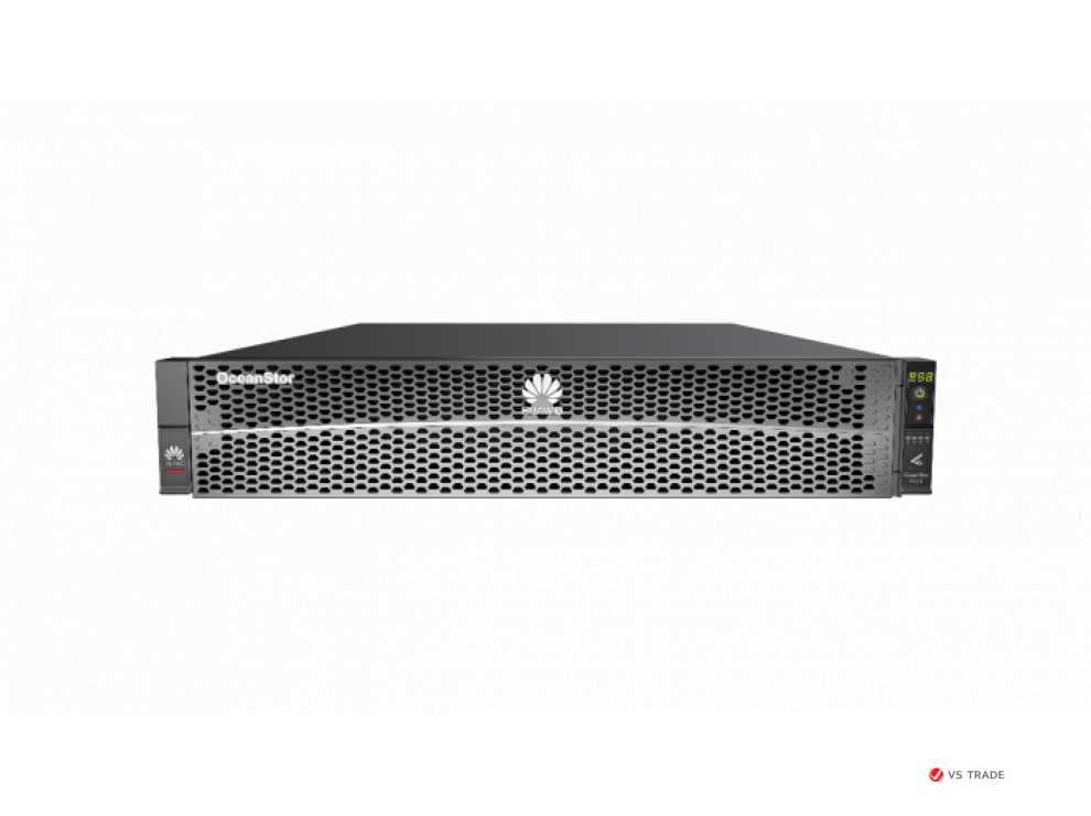 СХД HUAWEI OceanStor 5120-S-L-64G-AC (2U, 12*3.5 SAS, Dual Controllers, 64GB Cache, 8*1GE, 4*10GE SFP+, LIC-5120V6-BP)