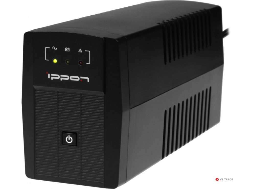 ИБП Ippon Back Basic 850 Euro, 850VA, 480Вт, AVR 162-275В, 2хEURO, управление по USB