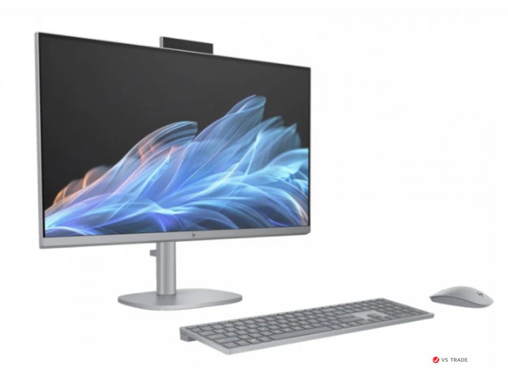 Моноблок HP 27-cs0011ci OmniStudio X ULTRA7-155H,32G D5,SSD 1T PCIe,ArcGfx,NT 27 UHD IPS,W11,Meteor Silver,5MP IR,1yw