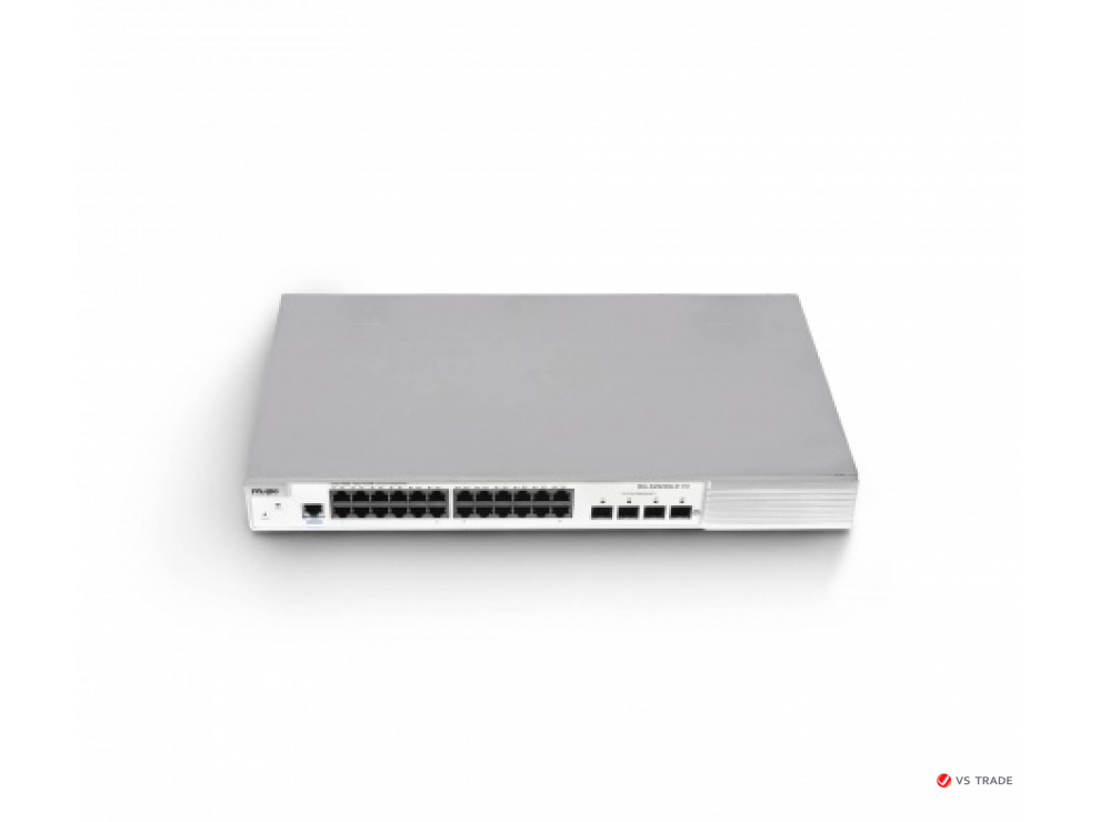 Коммутатор Ruijie RG-S2928G-E V3 L2+ Managed (24-Port 10/100/1000BASE-T and 4 GE SFP Ports (Non-Combo), Fanless)