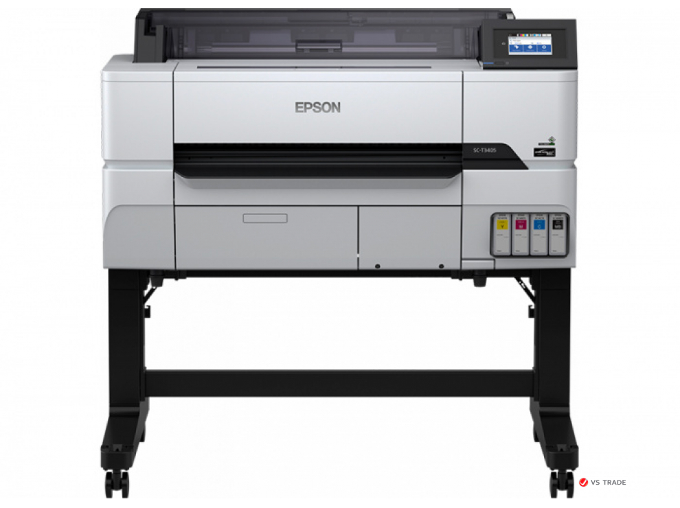 Принтер широкоформатный Epson SC-T3405 C11CJ55301A0 A1 24 610 мм, Печать CAD и POS, ethernet, WIFI