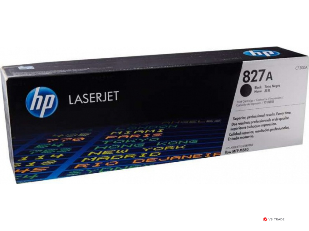 Картридж лазерный HP CF300A (827A) Print Cart Toner, 29500 страниц, лазерный, Black