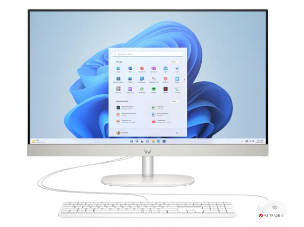 Моноблок HP 27-cr0083ci,R7-7730U,16G D4,512G PCIe,UMA,NT 27 FHD IPS,DOS,Jet Black,720p,1yw