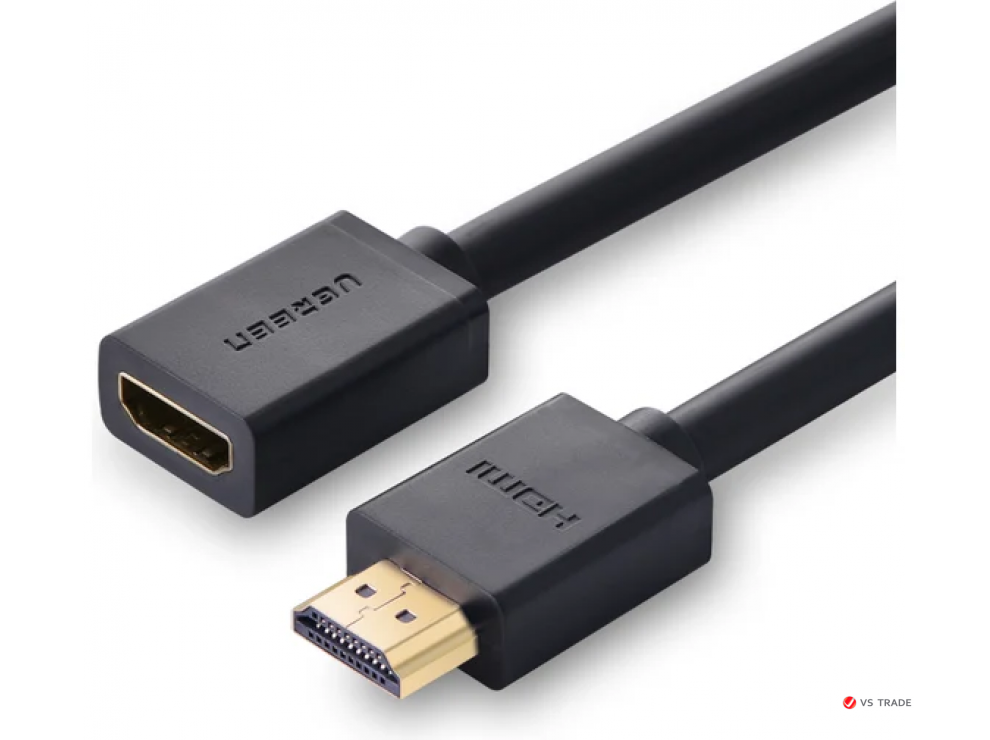 Кабель UGREEN HD107 HDMI M/F Cable 3m 10145