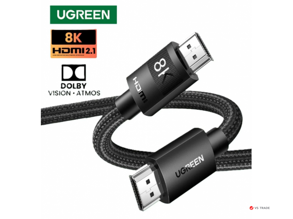 Кабель UGREEN HD150 95966 HDMI 8K Cable 10m