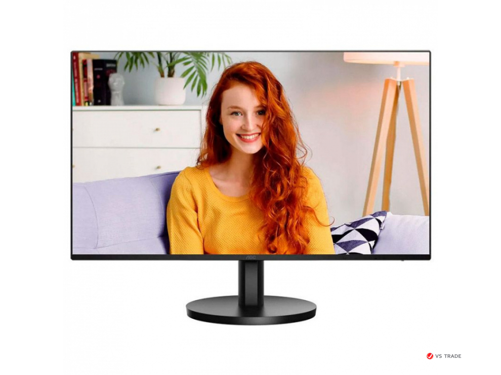 Монитор AOC 24B3HA2/01 IPS 23.8"; 16:9 FHD(1920x1080x100Hz),250cd/m2,1300:1,20M:1,178/178,4ms,VGA,HDMI,2x2W,Black