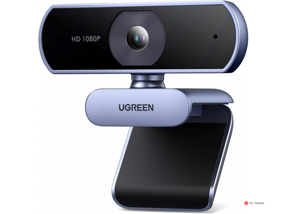 Веб-камера Ugreen CM678 USB HD Webcam Full HD 1080p, 30 кадров, 360°, MIC