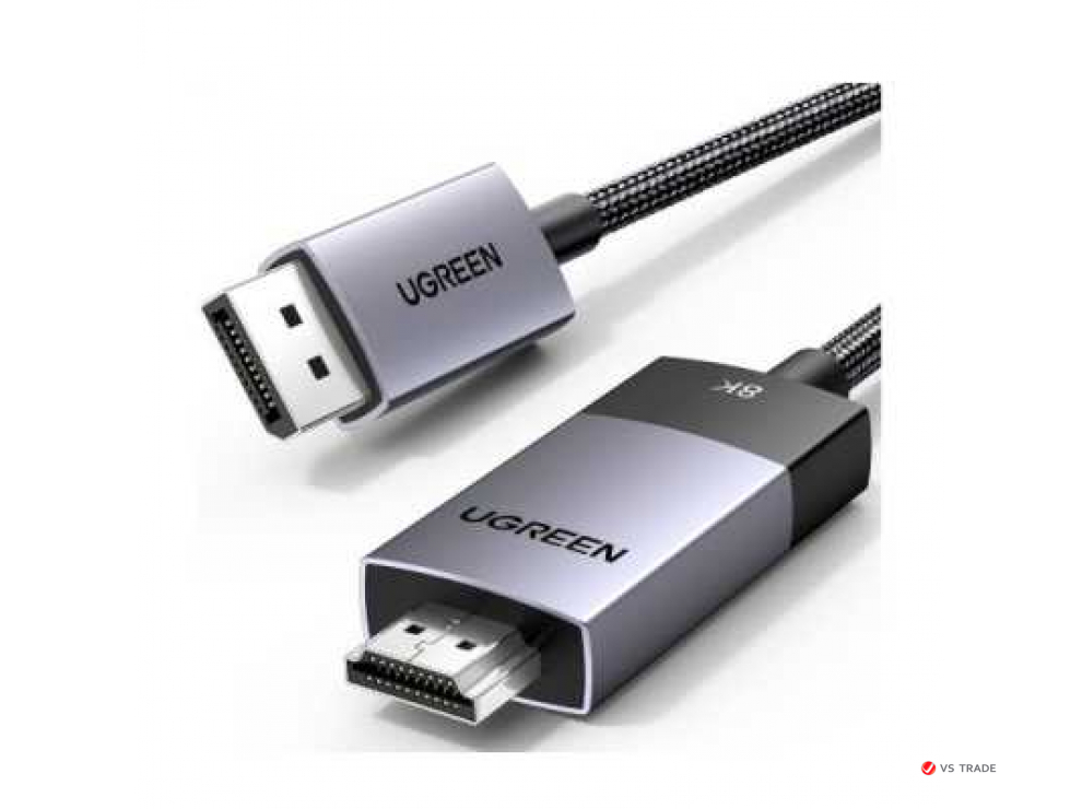 Кабель Ugreen DP115 80397 DP Male To HDMI 8K Cable 2m