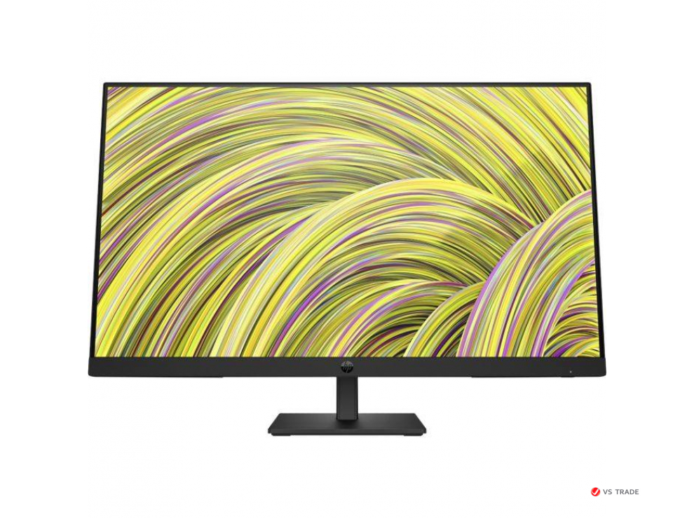 Монитор HP P27h G5 FHD 27" IPS,16:9,75Hz,250cd/m2,H178°/V178°,1000:1,5ms,Height Adj,HDMI,VGA,DP,Black