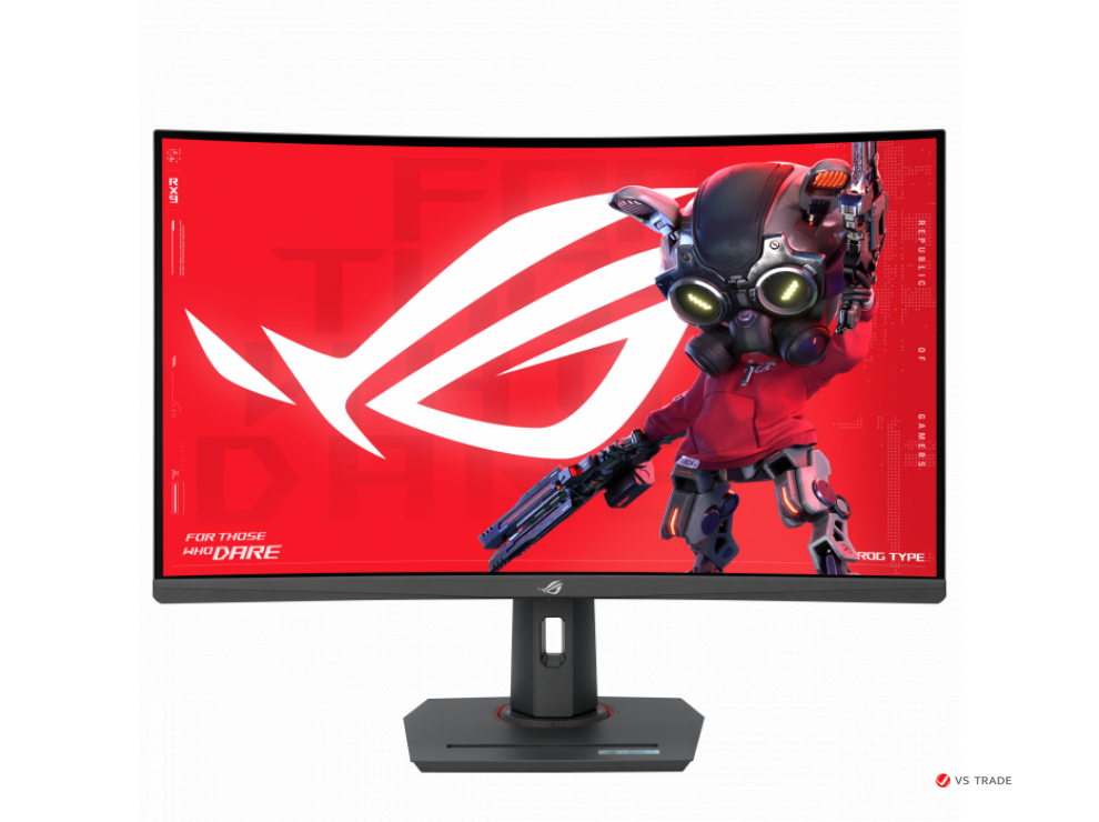 Монитор ASUS ROG Strix XG32WCMS 31.5" VA FHD(2560x1440x280Hz),1500R,350cd,4K:1,1ms,DP,HDMI,USBC,HDR10