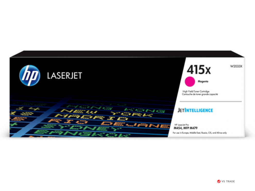 Картридж лазерный HP 415X LaserJet Magenta , W2033X