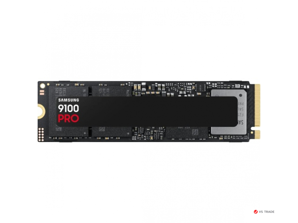 Твердотельный накопитель Samsung 9100 PRO, 2Tb, M2 NVMe, PCI-E Gen5, 14800/13400 Mb/s, Retail, MZ-VAP2T0BW