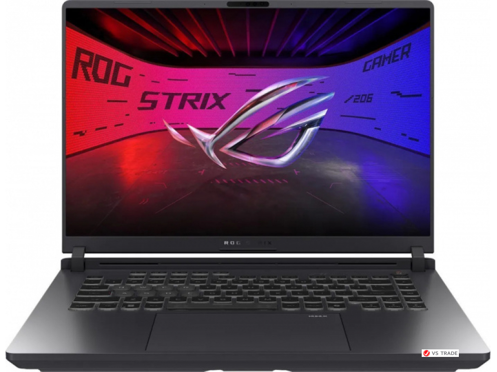 Ноутбук ROG Strix G16 G615JM-RV039/Gray/DOS/i5-13450HX/RTX5060 8G/16 WUXGA 16:10 165Hz 300nt/D5 16G/1T PCIe/WF7+BT5.4