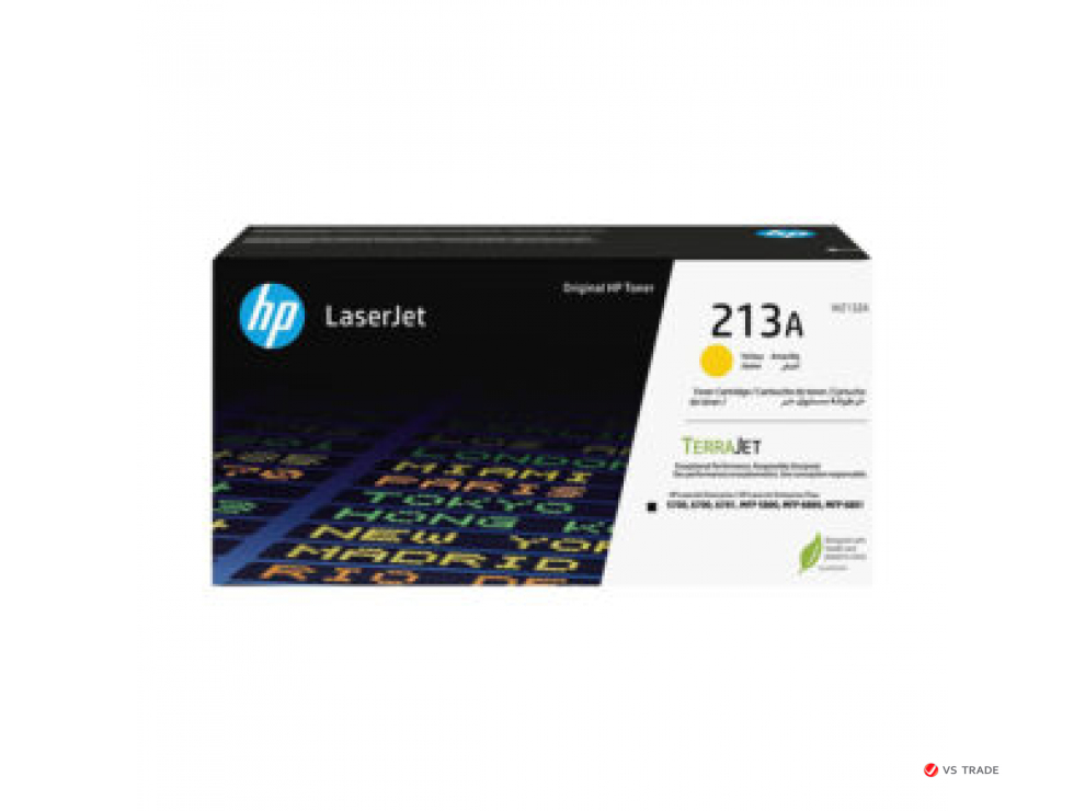 Картридж лазерный HP W2132A 213A Yellow LaserJet Toner, на 3000 страниц