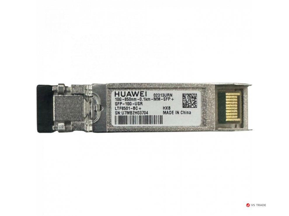 Трансивер оптический HUAWEI SFP-10G-USR 10GBASE-SR, SFP+ Transceiver, Multi-mode (850nm, 100m, LC), 02313URN