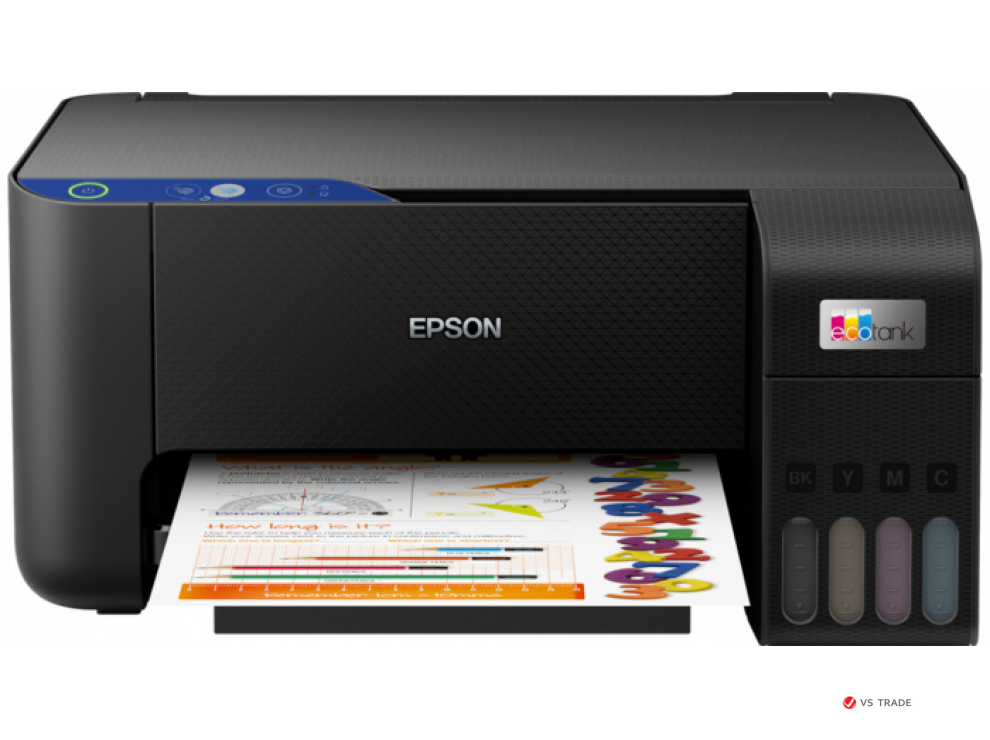 МФУ струйное цветное Epson L3201 C11CJ69402, А4, до 33 стр/мин, no ADF
