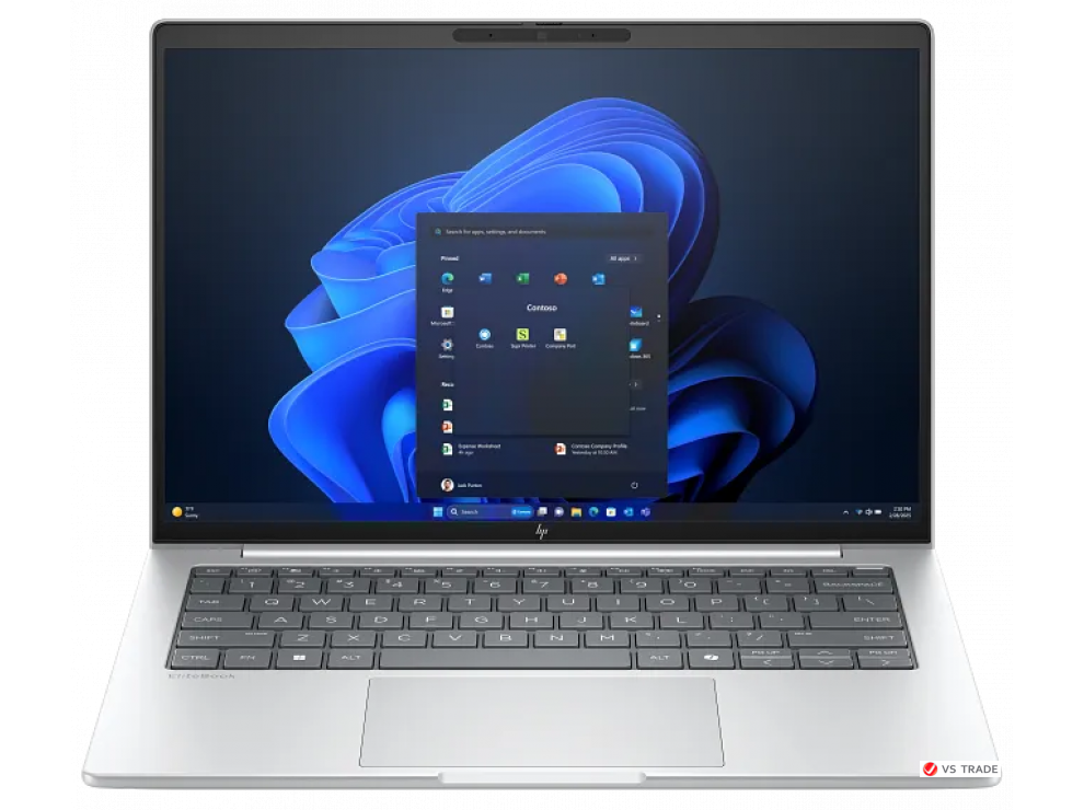 Ноутбук HP EliteBook 8 G1i 14 UMA U5-225U,14 WUXGA UWVA 300,16G D5,1T PCIe,W11p6,3yw NBS,5MP IR,Bl kbd KZ,WiFi7+BT5.4