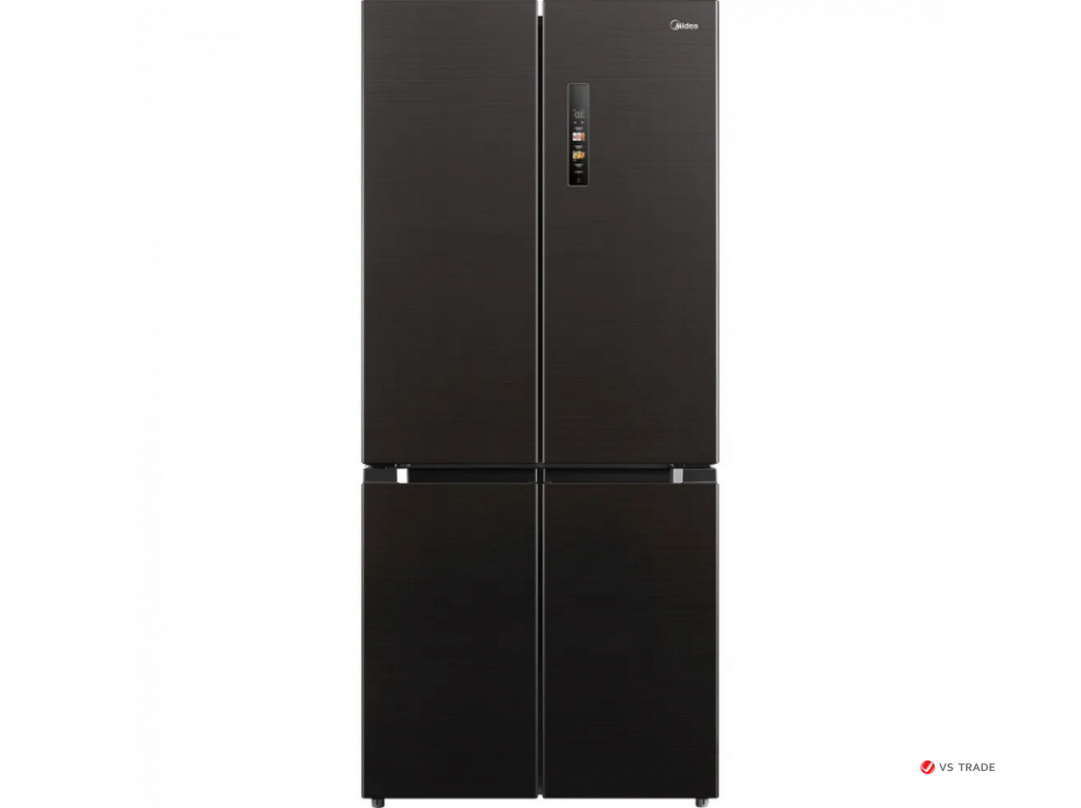 Холодильник Midea MDRM691MIE28 (высота 1900 мм, 355 л, 175 л, Черный)