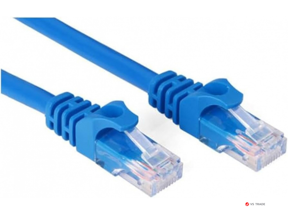 Сетевой кабель UGREEN Cat 5e U/UTP 1m (Blue) 11201