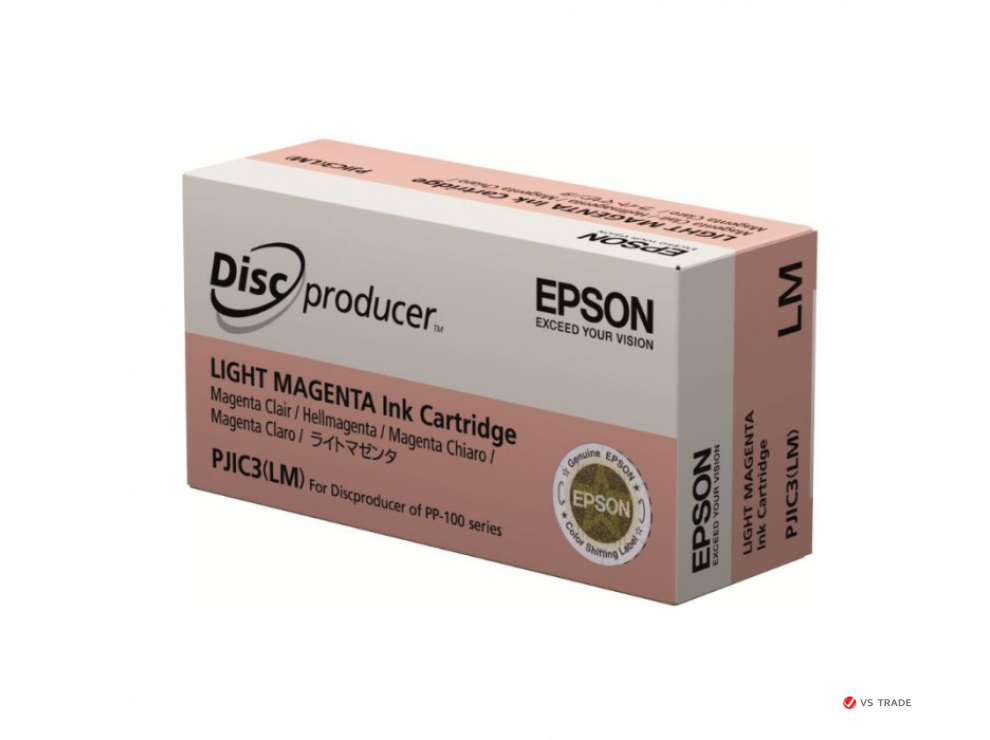 Картридж Epson C13S020690 Discproducer Ink PJIC7(LM), Light Magenta