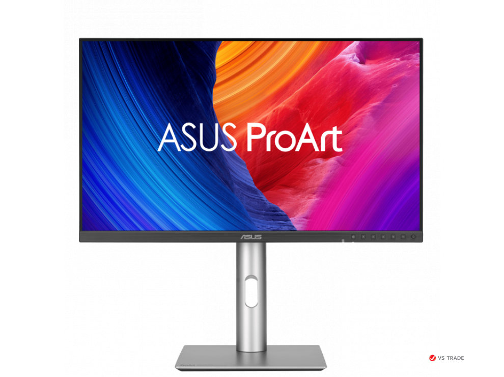 Монитор ASUS PA27JCV IPS,27",16:9 5K(5120x2880x60Hz),400cd/m2,HDR10,1500:1,178/178,5ms,Spks 2W,DP,HDMI,USBC 96W