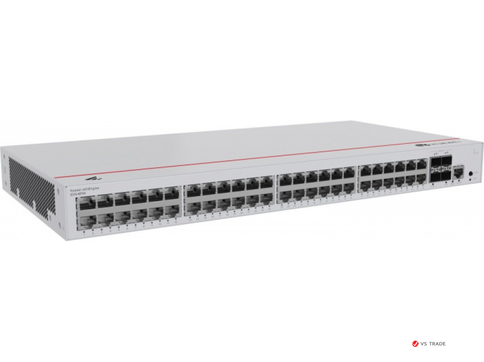 Коммутатор Huawei S310-48T4X (L2+, 48*10/100/1000BASE-T ports, 4*10GE SFP+ ports, AC power)