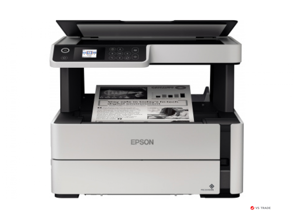 МФУ струйное ЧБ Epson M2170 C11CH43404, А4, до 39 стр/мин, Ethernet, Wi-Fi, no ADF