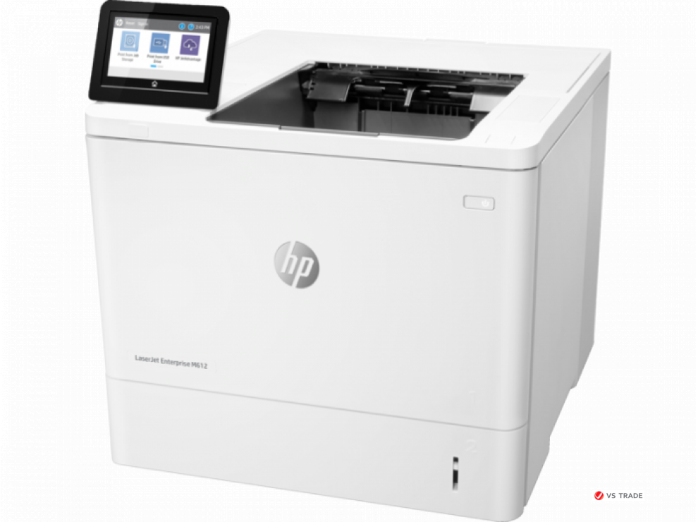 Принтер лазерный HP LJ Enterprise M612dn 7PS86A, A4, 1200x1200 dpi, 71 ppm, Ethernet, USB 2.0