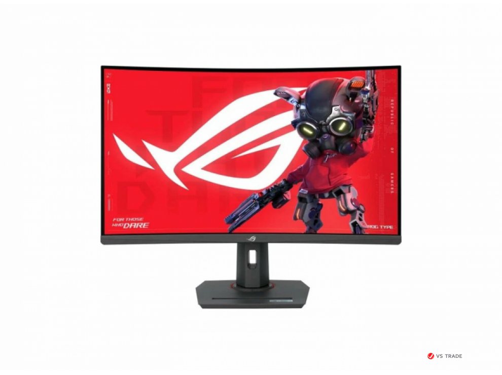 Монитор ASUS XG32WCS VA Curved 1500R,32",16:9 QHD(2560x1440x180Hz),350cd/m2,HDR10,3500:1,178/178,1ms,DP,HDMI,USBC 7.5W